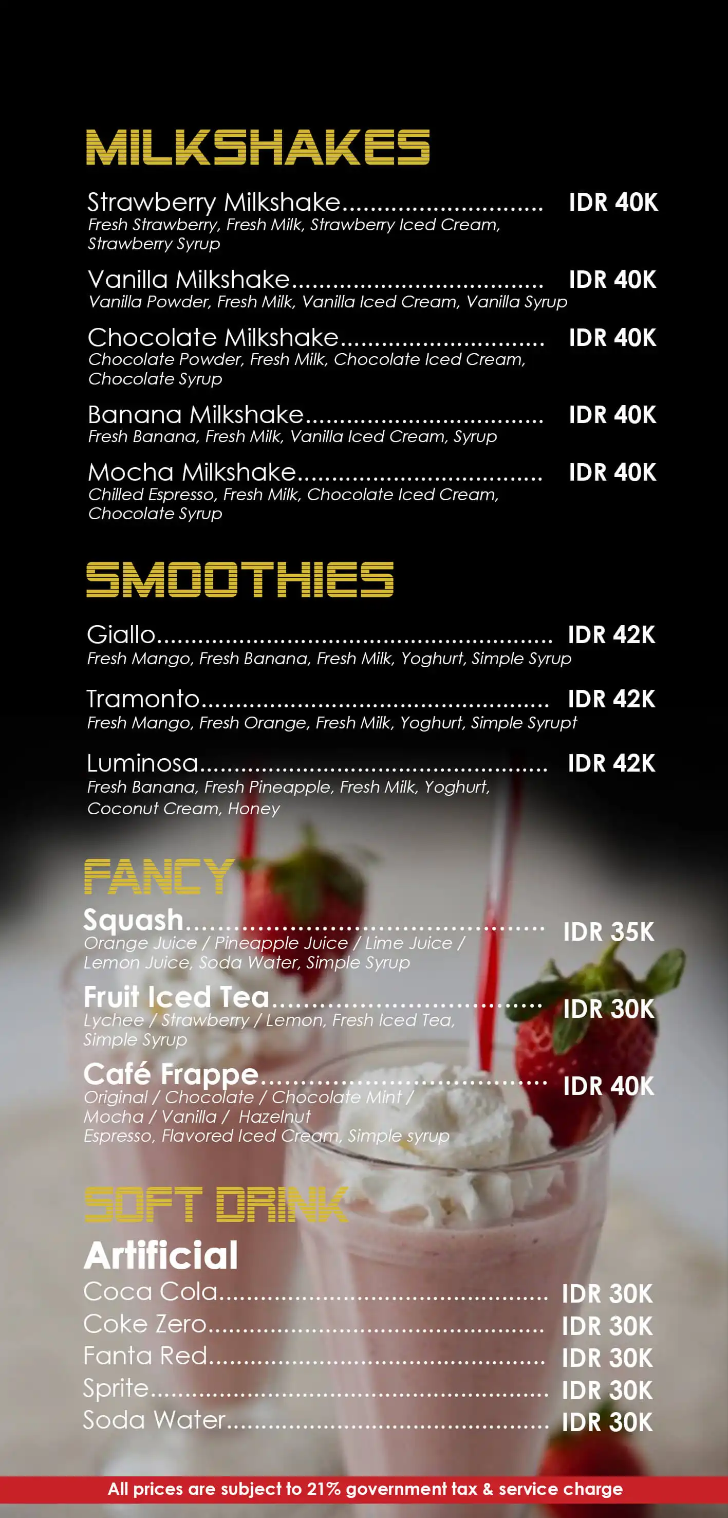 Drink List